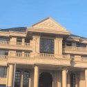 宣城黄金麻别墅外墙干挂石材效果示例