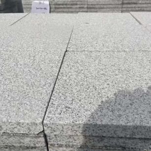 宣城 白麻花岗岩石材推荐 荔枝面地铺石