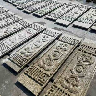 宣城 黄金麻花岗岩外墙雕刻板