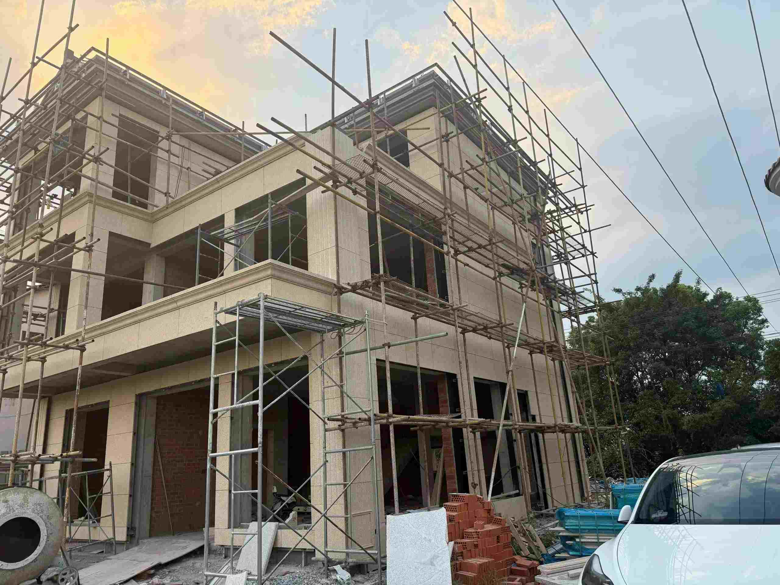 宣城 黄金麻荔枝面花岗岩外墙干挂