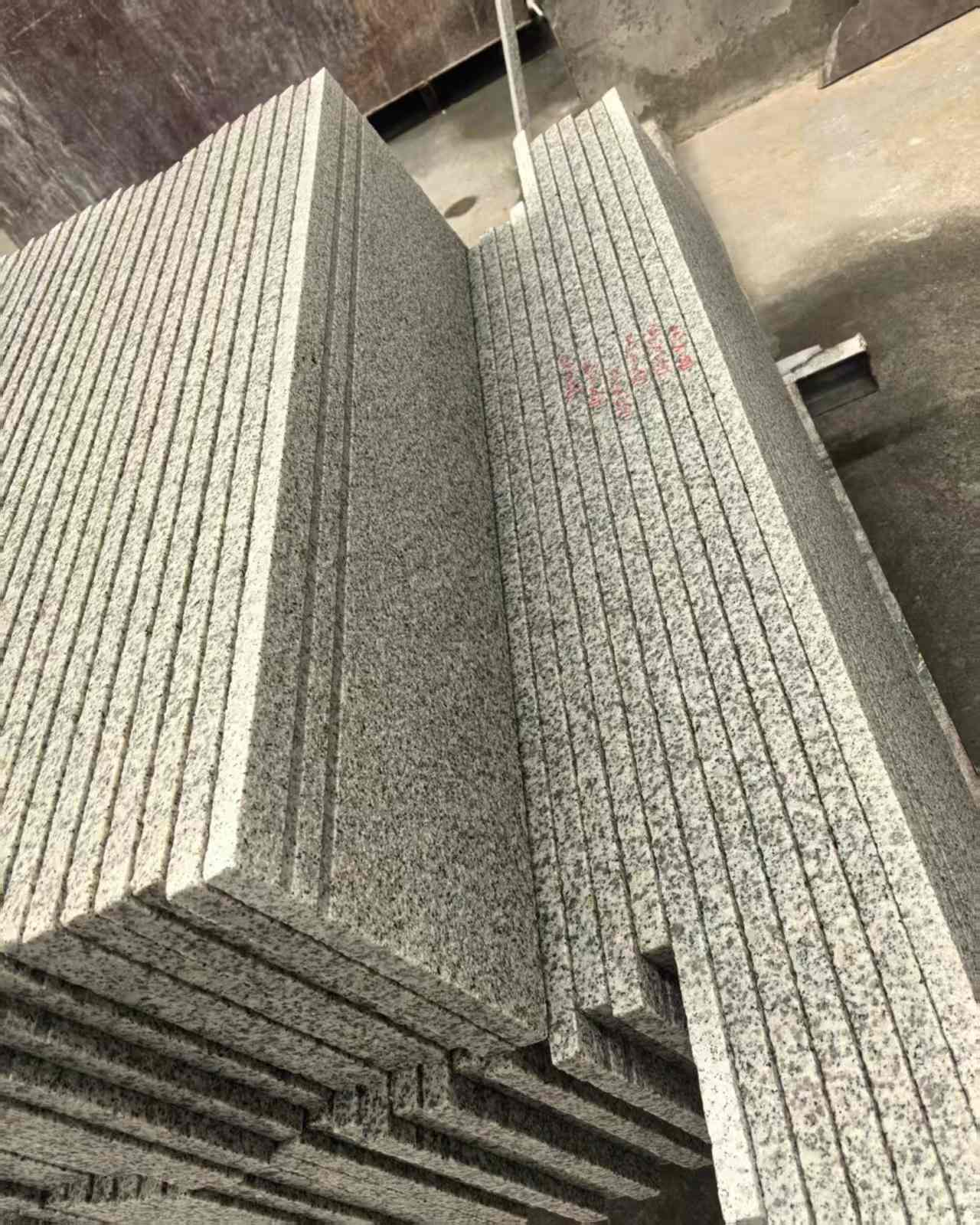 宣城 白麻荔枝面花岗岩楼梯踏步