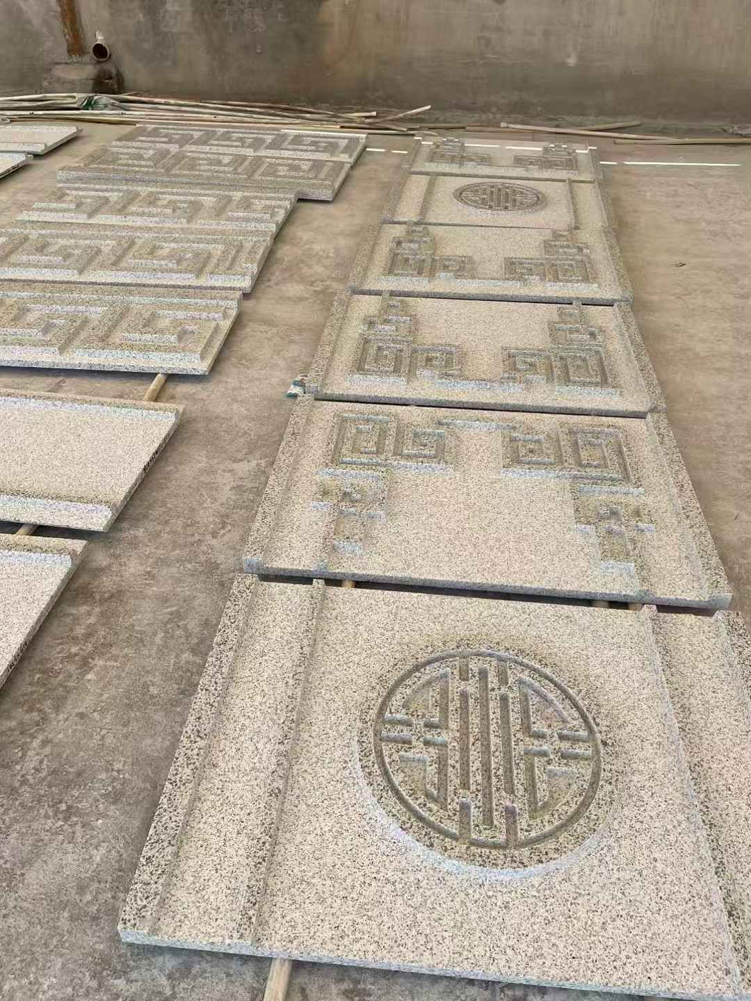 宣城 白麻花岗岩外墙立面雕刻板