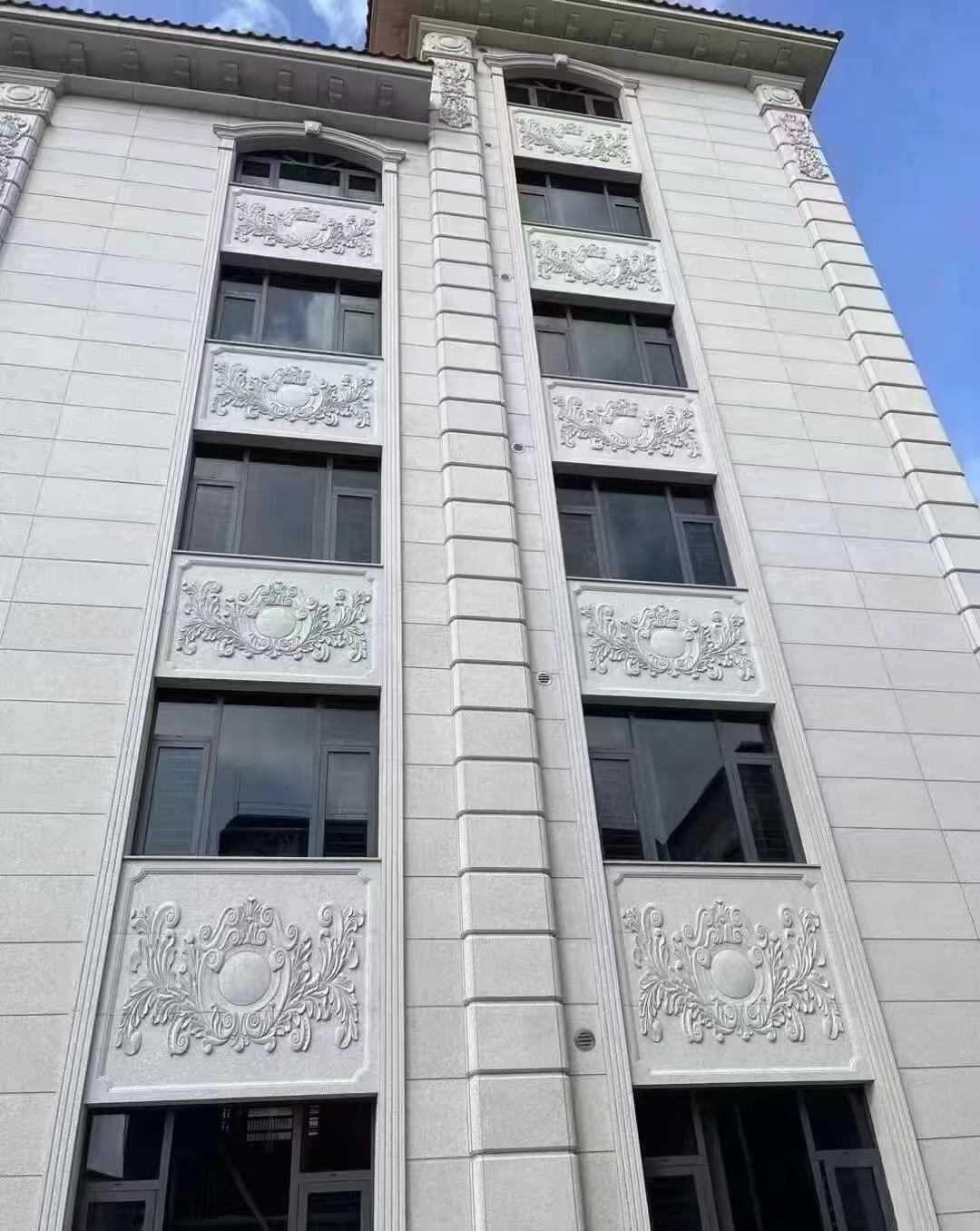 宣城 白麻荔枝面花岗岩别墅外墙干挂